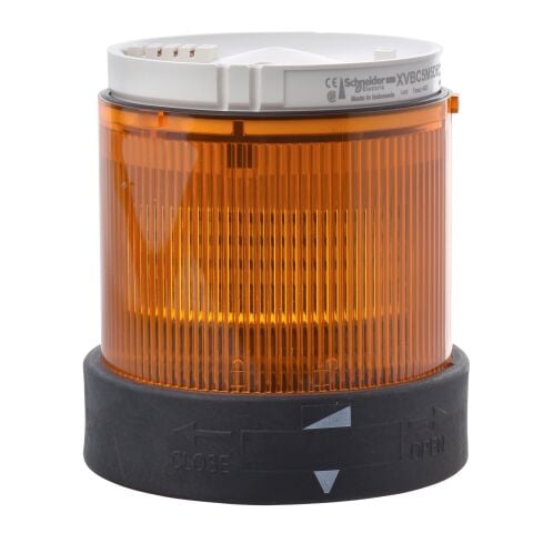 Schneider Electric XVBC2B5 Işıklı Kolon Ledli (Turuncu) Lens