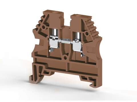 Klemsan 304128-AVK 2,5 Kahve Klemens