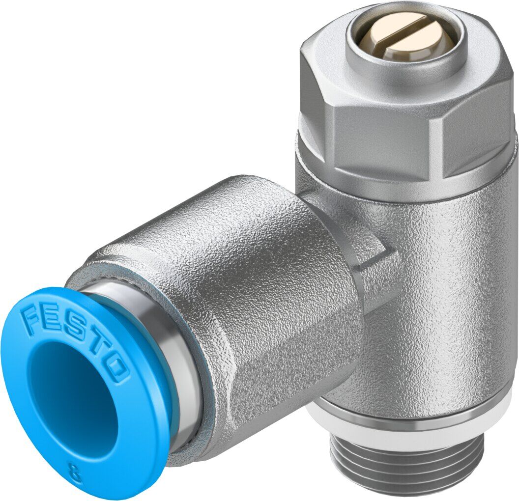 Festo 193159 GRLZ-1/8-QS-8-D tek yönlü akış kontrol valfleri