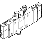 Festo 196905 CPE14-M1BH-5/3GS-QS-6 Selenoid valf