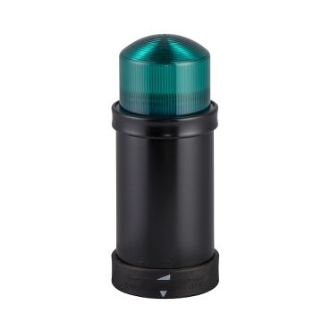 Schneider Electric XVBC8B3 Işıklı Kolon - 24V 10J Çakarlı Yeşil