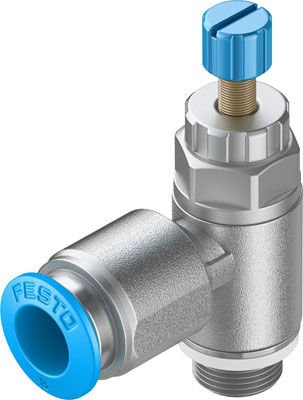 Festo 534337 Grla-1/8-Qs-8-Rs-D One-Way Flow Control Valve