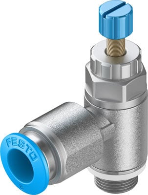 Festo 534337 GRLA-1/8-QS-8-RS-D tek yönlü akış kontrol valfleri