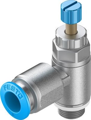 Festo 534337 Grla-1/8-Qs-8-Rs-D One-Way Flow Control Valve