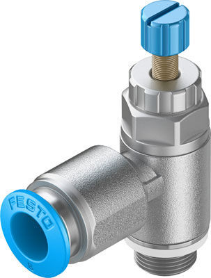 Festo 534337 GRLA-1/8-QS-8-RS-D tek yönlü akış kontrol valfleri