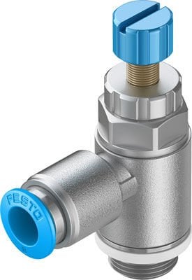 Festo 534338 Grla-1/4-Qs-6-Rs-D One-Way Flow Control Valve
