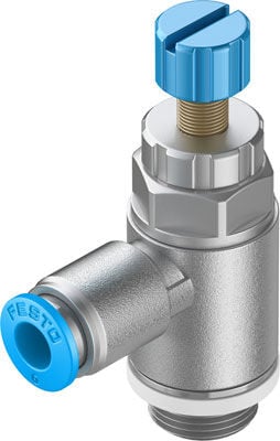 Festo 534339 GRLA-1/4-QS-8-RS-D tek yönlü akış kontrol valfleri