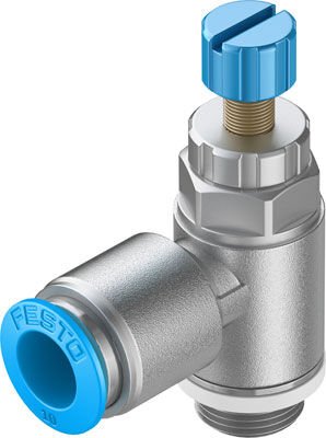 Festo 534340 Grla-1/4-Qs-10-Rs-D One-Way Flow Control Valve