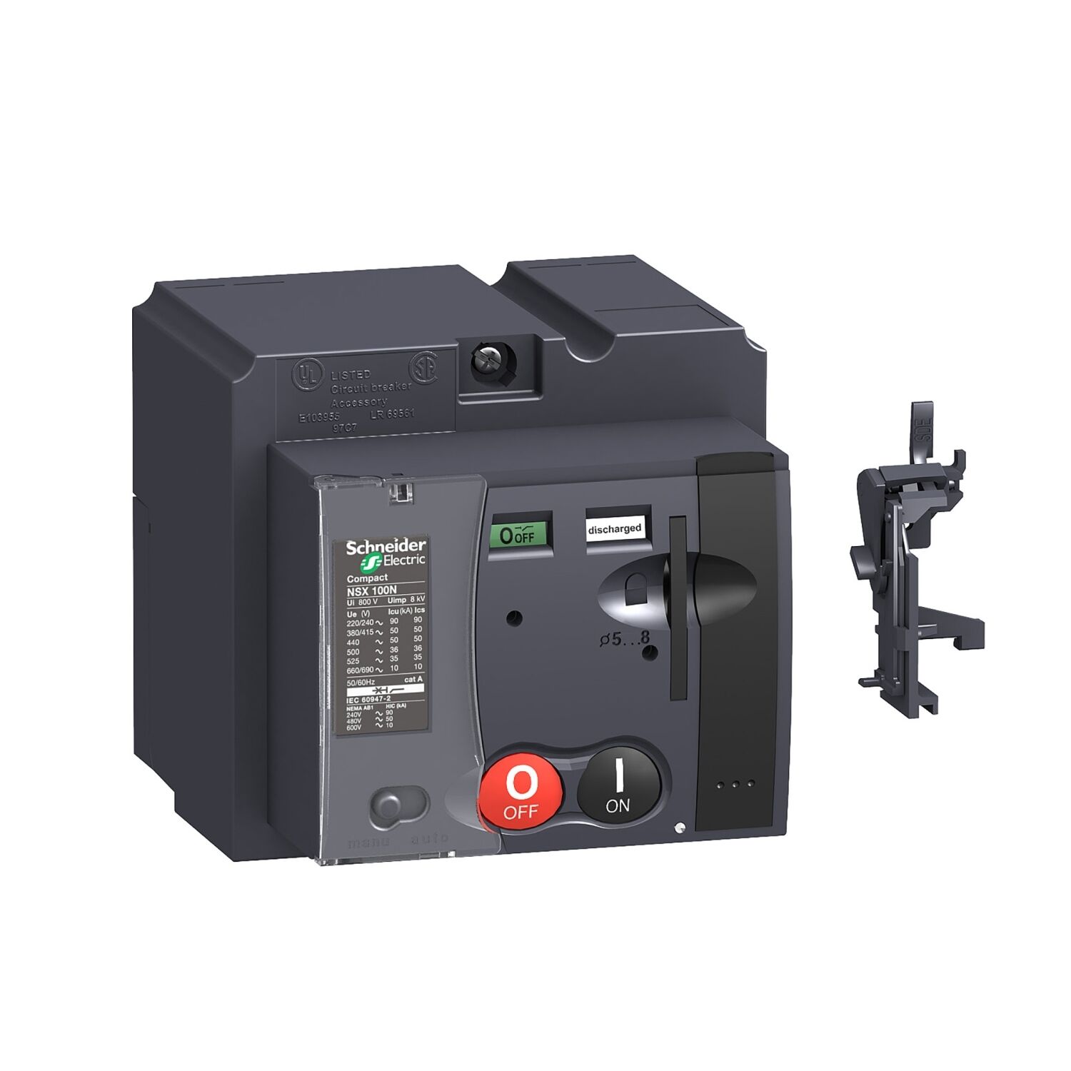 Schneider Electric LV431541 Motor Mekanizması - Mt250 - Sde Adaptör - 208..277 V 60Hz / 220..240 V 50/60Hz