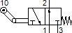 Festo 8989 LO-3-1/4-B Mafsallı makara valfi