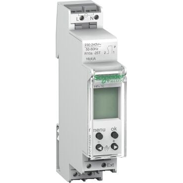 Schneider Electric Cct15838 Acti 9 Ihp+ 1 Kanal Dijital Zaman Saati - Haftalık Programlı
