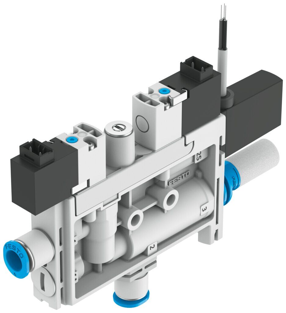 Festo 8049054 OVEL-10-H-15-PQ-VQ6-UA-C-A-V1PNLK-H3 Vakum jeneratörü