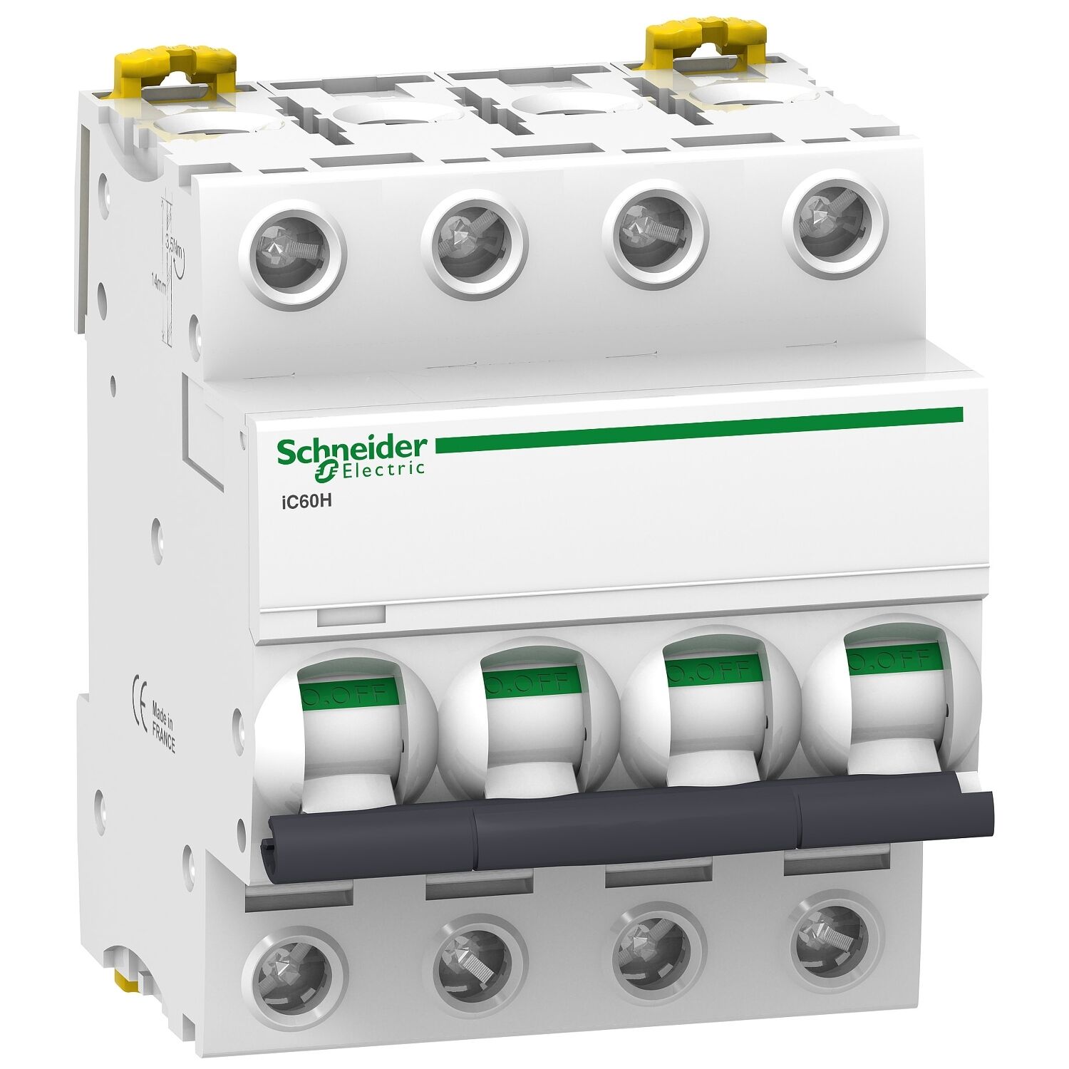 Schneider Electric A9F84406 İc60H - Minyatür Devre Kesici - 4P - 6A - C Eğrisi