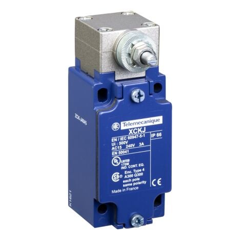 Telemecanique Sensors ZCKJ404 Limit Anahtarı Gövdesi Zckj - Döner Başlık Manivelasız - Sabit -2K/A- Ani - Pg13