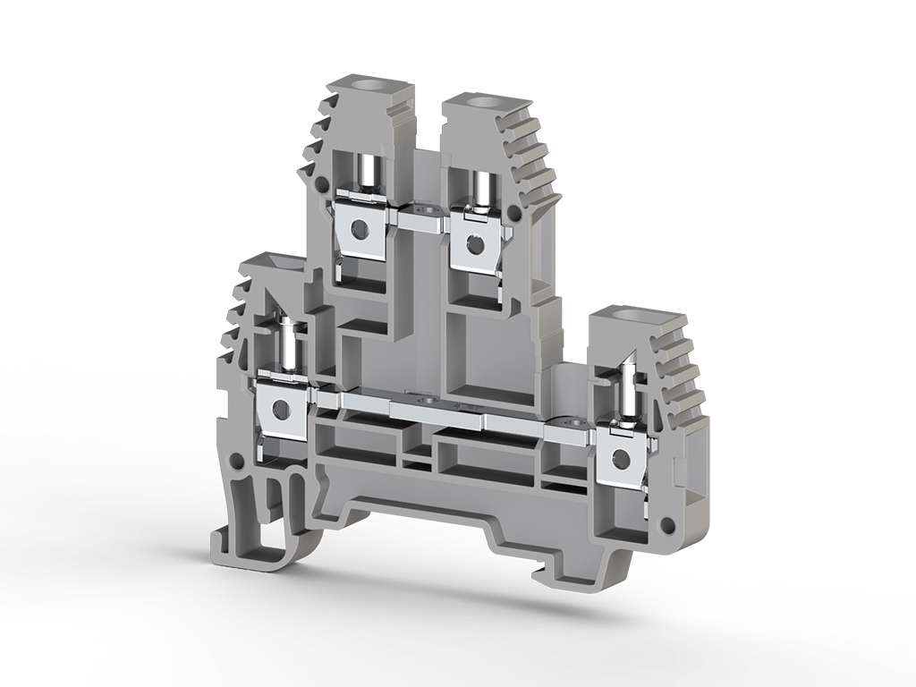 Klemsan 319109-PIK 4N Gri Klemens