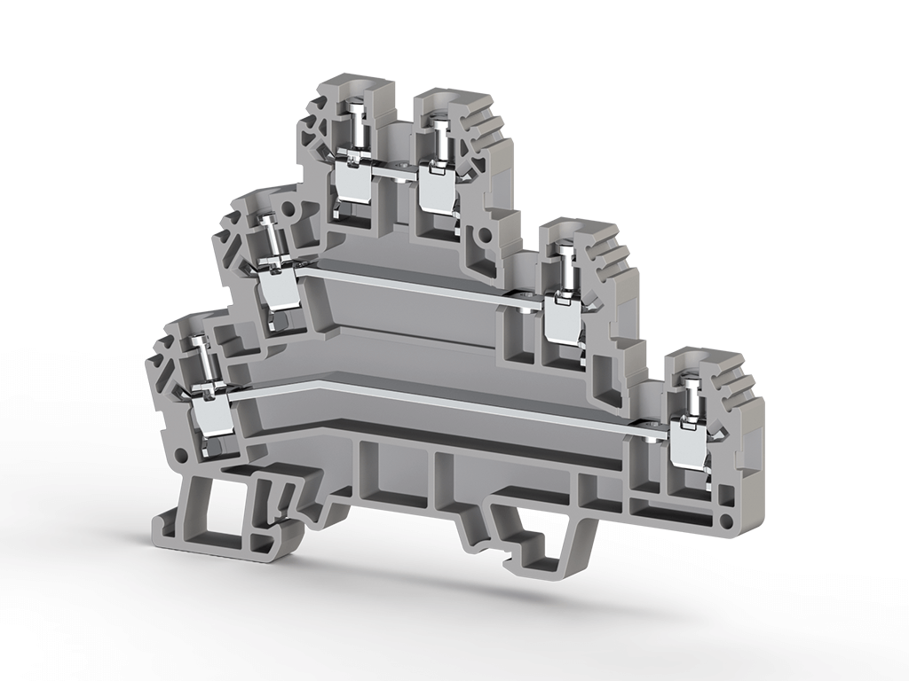 Klemsan 324109-PUK 3 Gri Klemens