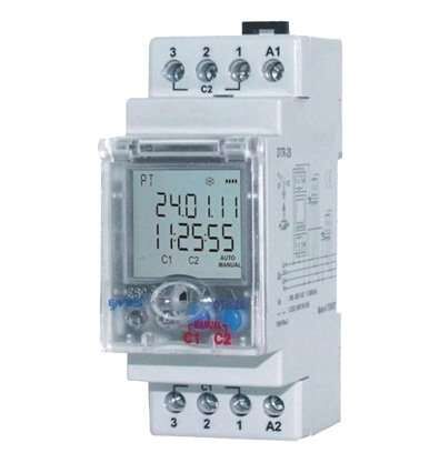 Entes DTR-25 Astronomik Zaman Rölesi (5 Vakit Namaz Saati Programı, Çift Kontaklı), Ip41 M1929