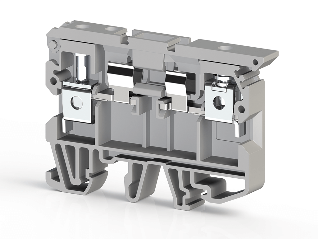 Klemsan 351109-ASK 2S Gri Klemens