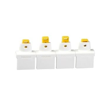 Schneider Electric A9A26981 Acti9 Aksesuarları, Vida Koruyucuları (20 X 4 Kutup - Kesilebilir)