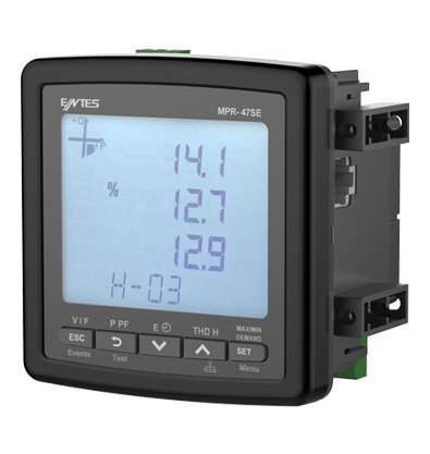 Entes MPR-47SE 96X96Mm 50-270 Vac/Dc Rs485 Demandlı Şebeke Analizörü M4842