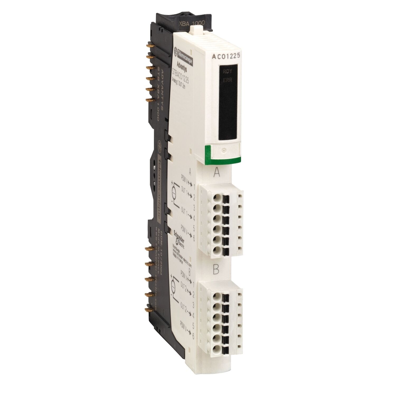 Schneider Electric STBACO1225K Temel Analog Çıkış Kiti Stb - 4..20 Ma - 2 Ç - 10 Bit