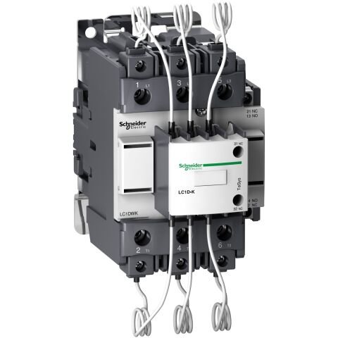 Schneider Electric LC1DWK12F7 Tesys D Kompanz. Kontaktör 63Kvar 110Vac