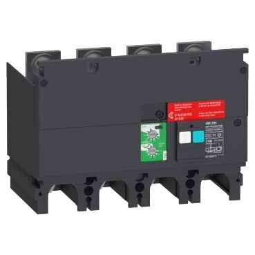Schneider LV429493 Toprak Kaçağı Vigipact Ek Koruma Modülü, Compact Nsx 250, 200 Vac - 440 Vac, 30 Ma - 30 A, 4 Kutup