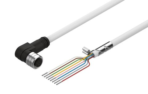 Festo 1451676 NEBM-M12W8-E-5-LE8 Enkoder kablosu