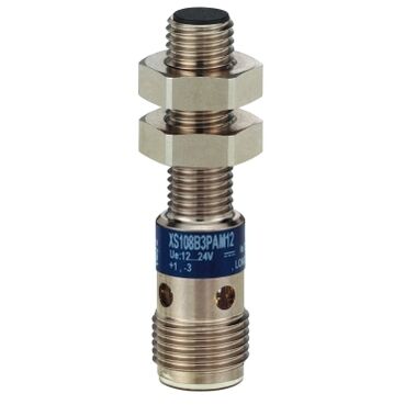 Telemecanique Sensors XS108B3PAM12 Endüktif Sensör Xs1 M8 - U45Mm - Pirinç - Sn2Mm - 12..24Vdc - M12