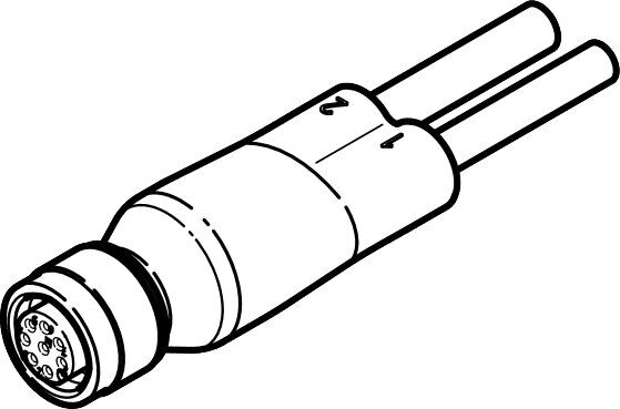 Festo 2903567 NEDU-L1R2-V9-M12G8-E-LE5-5R1-LE3-5R2 DUO kablo