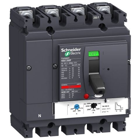 Schneider Electric C25F6TM200 Nsx250F  Tm200D  36Ka
