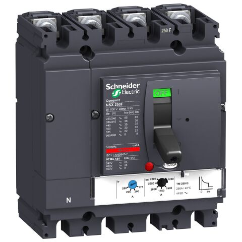 Schneider Electric C25F6TM200 Nsx250F  Tm200D  36Ka