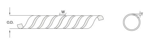 Gwest 3251 GHS6 (No1) 2.5 - 15 Beyaz Helezon Spiraller
