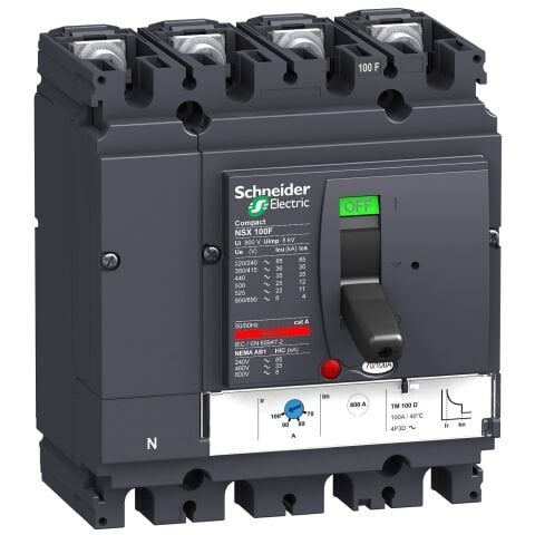 Schneider Electric C10F6TM080 Nsx100F Tm80D 36Ka