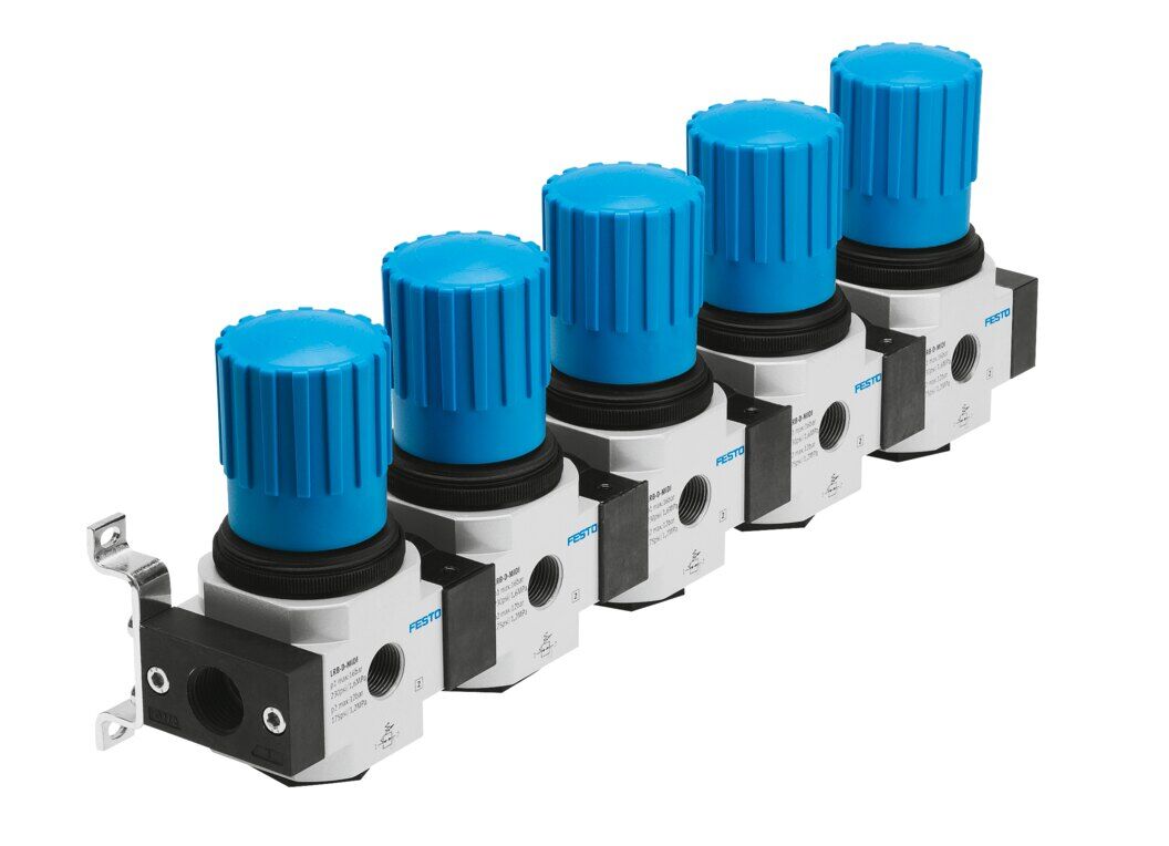Festo 529005 LRB-1/2-D-7-O-K5-MIDI basınç regülatörü kombinasyonu