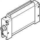 Festo 164017 DZF-18-40-P-A Yassı silindir