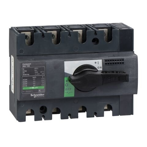 Schneider 28909 Yük Ayırıcı Compact INS100 4X100A