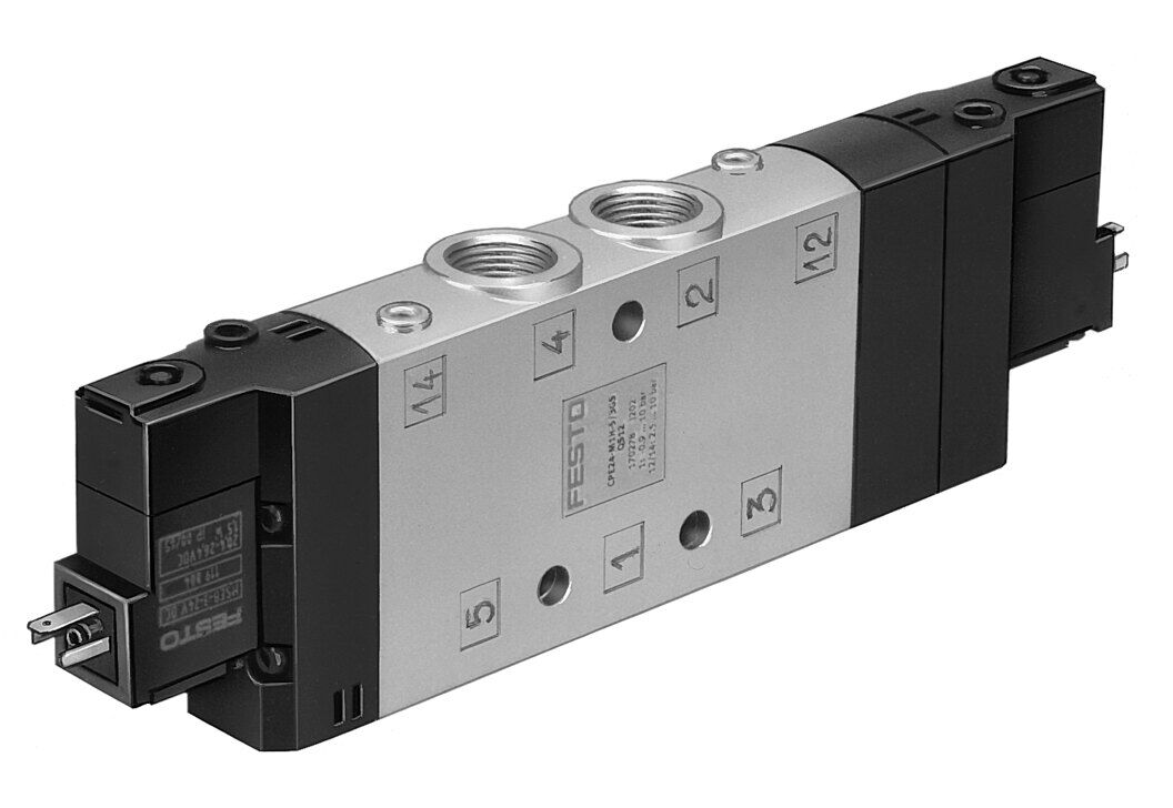 Festo 163811 CPE24-M2H-5J-3/8 Selenoid valf