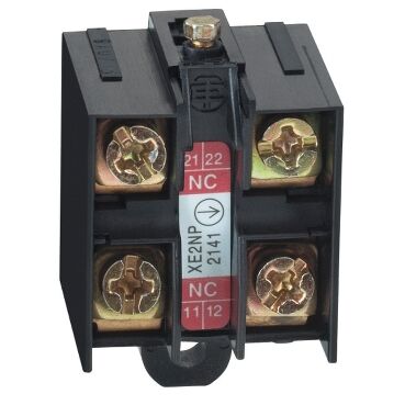 Telemecanique Sensors XE2NP2141 Limit Anahtarı Kontak Bloğu - 2Nk - Yavaş Kesen, Eşzamanlı