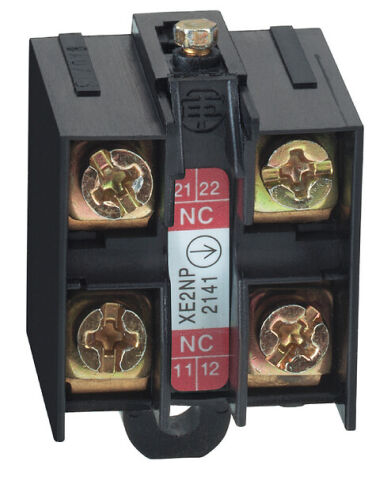 Telemecanique Sensors XE2NP2141 Limit Anahtarı Kontak Bloğu - 2Nk - Yavaş Kesen, Eşzamanlı