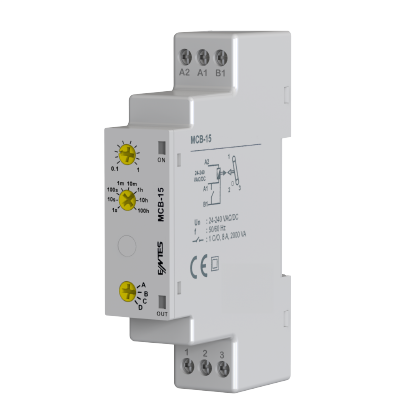 Entes MCB-15 Çok Fonksiyonlu Zaman Rölesi 0,1Sn-100 Saat M4118