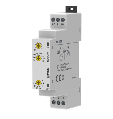 Entes MCB-20 Çok Fonksiyonlu Zaman Rölesi 0,1Sn-100 Saat M4897