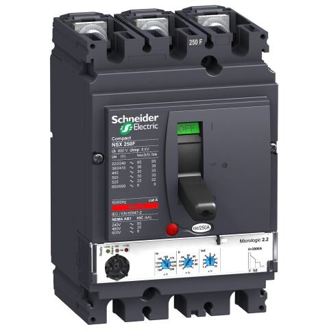 Schneider Electric C25F32D250 Nsx250F  Micrologic 2.2  36Ka