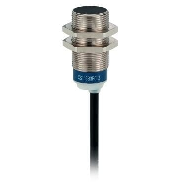 Telemecanique Sensors XS118B3PCL2 Endüktif Sensör Xs1 M18- Düz Kafa - Sn8Mm - 12..24Vdc - Kablo 2M