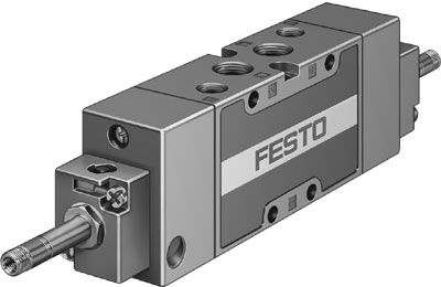 Festo 19787 Mfh-5/3G-1/4-B Solenoid Valve