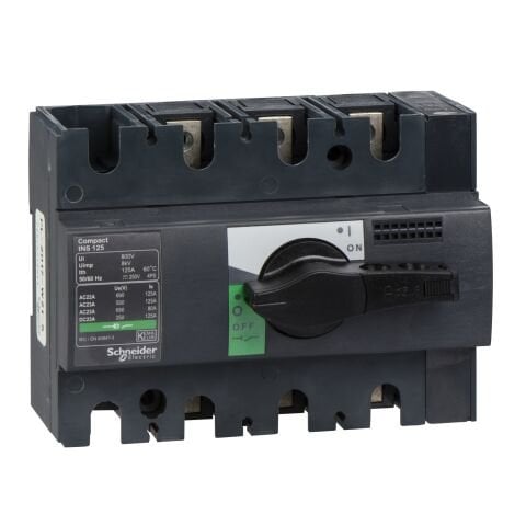 Schneider Electric 28910 Yük Ayırıcı Compact Ins125 - 3 Kutuplu - 125 A