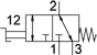 Festo 4106807 VHEF-EST-M32-M-G14 Seçim şalterli valf