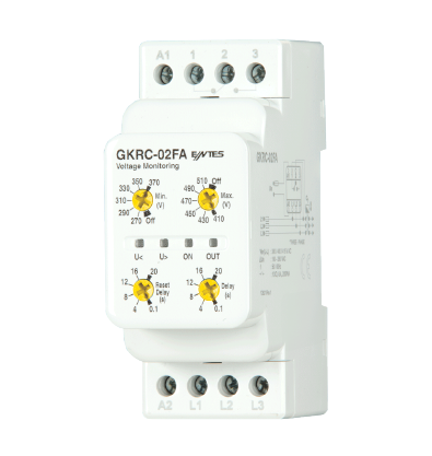 Entes GKRC-02FA Gerilim Koruma Rölesi Trifaze Dın M1853