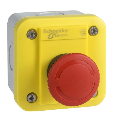 Schneider Electric XALEK1701 Kontrol İstasyonu Xal-E - Acil Kapatma Fonksiyonu - 1 Nk