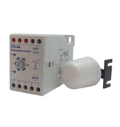 Entes FG-4A Fotosel Röle (1-10 Lux Ayarlı) 190-255 Vac M0094